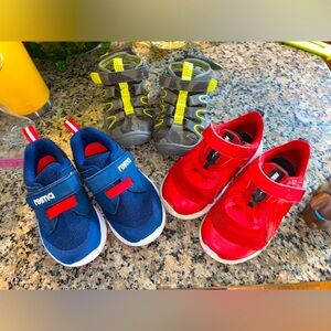 Bundle of 3 size 8c toddler shoes
